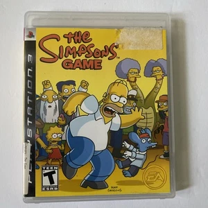 The Simpsons Game (PS3) - CIB w/ Poster - Picture 1 of 6