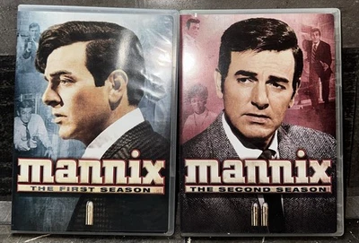 Mannix Season 1-2 -- DVD Set 1st & 2nd Mike Connors Classic TV Detective Series - Image 1 of 2
