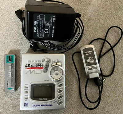 Aiwa Mini Disc Player AM-F65 - Image 1 of 4