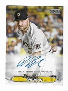 David Bednar 2024 TOPPS STADIUM CLUB MLB AUTOGRAPH CARD Pirates Yankees AUTO SP - Picture 1 of 2