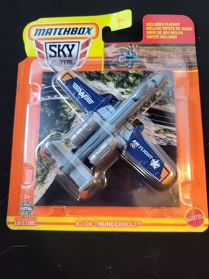 2024 Matchbox Sky Busters 28/32 A-10A THUNDERBOLT New With Play Mat Near Mint - Image 1 of 2