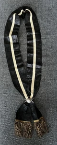 Vintage Spencer & Co Masonic Knights Templar Great Priory Sash Metal Tassels - Picture 1 of 13
