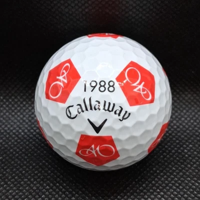 Callaway Chrome Soft Truvis - Vermelho "W" - Novo - Imagem 1 de 2