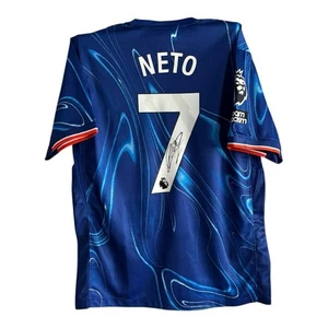 Pedro Neto signed shirt PROOF CHELSEA 24/25 JERSEY COA Palmer Lampard Terry COA - Picture 1 of 3