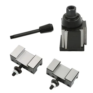 250-000 250-001 250-002 OXA Wedge Type Tool Post Set Fit For Lathe Swing Dia 8" - Picture 1 of 12