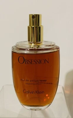 Calvin Klein OBSESSION para Mujer EDP PERFUME Spray 3.4 OZ Probador ~ Como en la Imagen ~ Foto 1 de 4