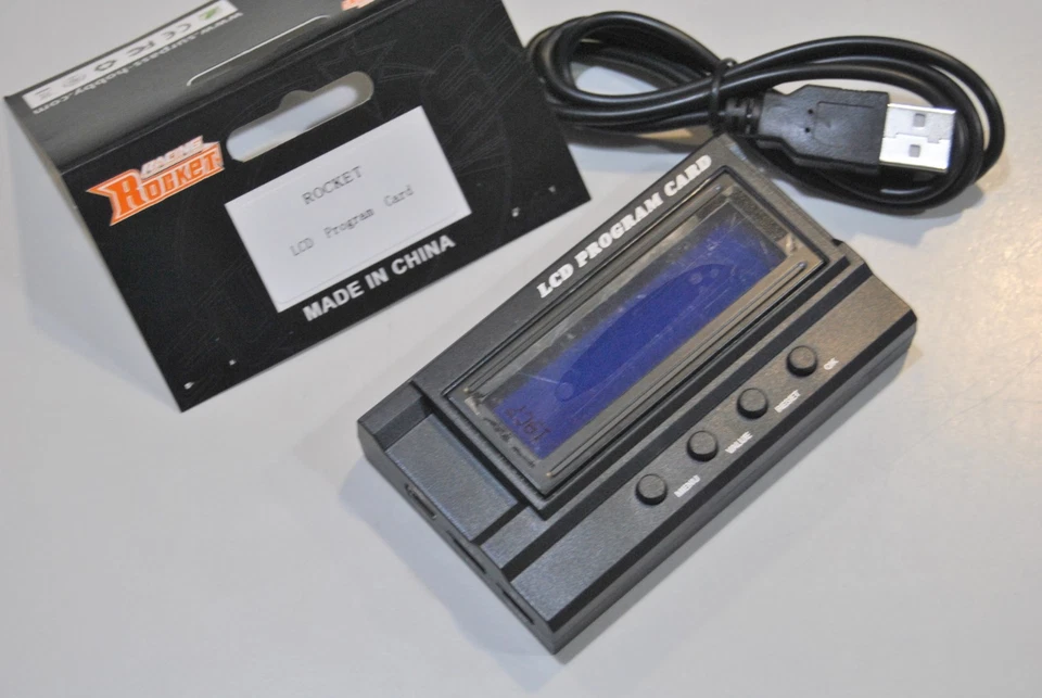 VRX00009 Program Card LCD REGOLATORI ROCKET/LED PROGRAM CARD ROKET REGULAR - Immagine 1 di 1
