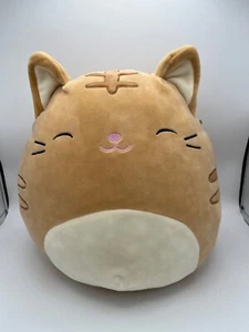 Squishmallows Nathan The Orange Tabby Cat 13" Plush Toy Brown - Bild 1 von 9