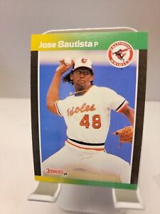 1989 Donruss #451 Jose Bautista  RC Rookie Baltimore Orioles