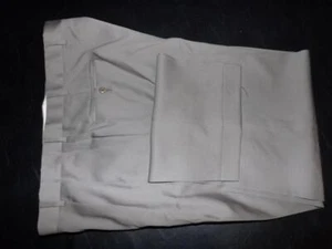 Zanella Made in Italy W38 L31 Brown All Wool Pleated Dress Pants - Picture 1 of 6