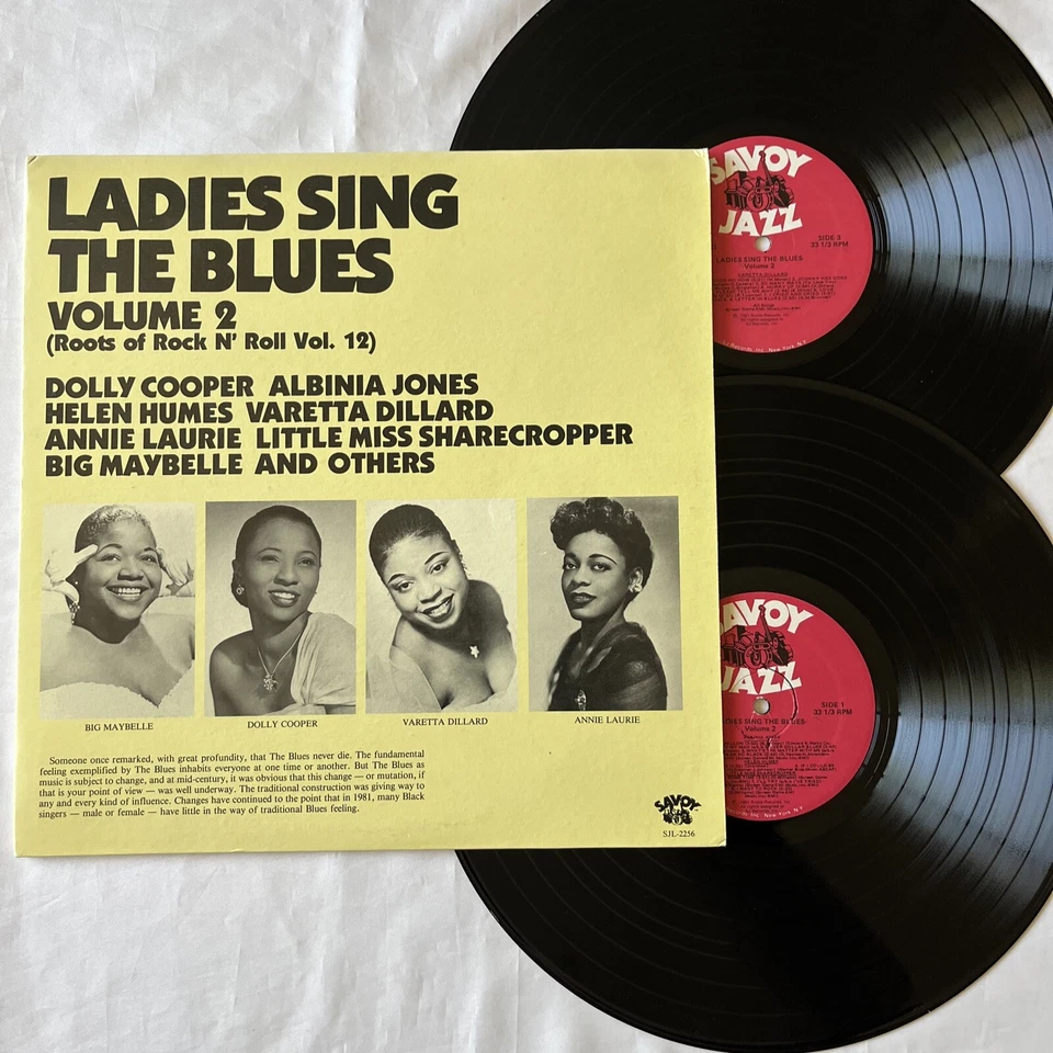 Ladies Sing The Blues Vol 2 Roots Of Rock N' Roll Vol 12 1981 2LP Savoy SJL 2256 - Image 1 of 4