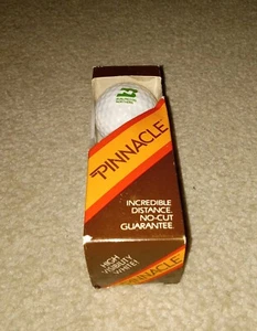 Vintage Pinnacle Burlington Northern Railroad Logo Golf Balls Train Golfing New - Picture 1 of 5
