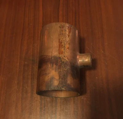 Mueller 2" x 2" x 1/2" C x C x C Copper Sweat Tee - Image 1 of 4