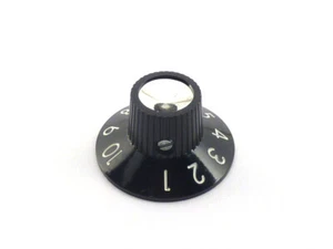 Perillas de falda negras originales Fender 1-10 099-0930-000 - Imagen 1 de 1