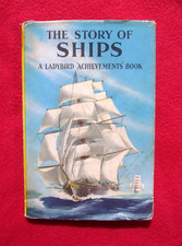 LADYBIRD ~ THE STORY OF SHIPS ~ 1st 1961 HARDBACK DW ~ ILLUS ~ 2/6 ~ SERIES 601