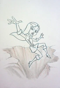 Libro de bocetos de Disney Phineas and Ferb Moisés Macasinag original dibujado a mano - Imagen 1 de 2