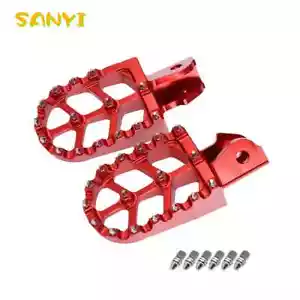 CNC Aluminum Foot Peg Rest Footpegs Electric Motorcycle Moto Acessorios Foot Peg - Picture 1 of 27