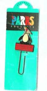 Pinguin Geschenke Metall LESEZEICHEN Internationales Antarktiszentrum Christchurch Neuseeland - Bild 1 von 3