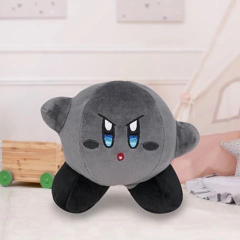 6" Kirby Super Star Plush Toys Soft Grey Kirby Stuffed Doll Collection Kid Gifts Cover