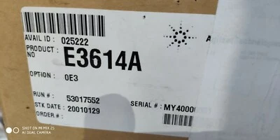HP/AGILENT E3614A  Power Supply New in Box. Fedex or Tracked shipping - Image 1 of 4