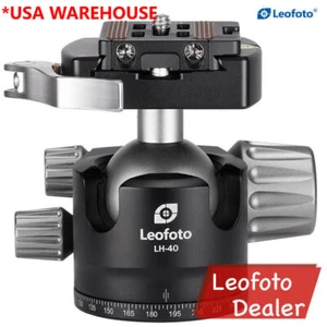 Leofoto LH-40LR Ball Head with LR-50 Lever Release Clamp /Arca - Picture 1 of 15