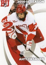 2014/15 Boston University Terriers - AHTI OKSANEN [IK Oskarshamn] SHL