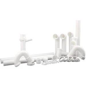 Plumb Craft 7027010N Fits Most Sinks Complete Kitchen Drain Repair Kit, White - Picture 1 of 1