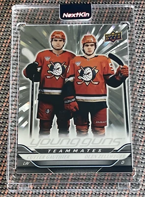Gauthier Zellweger 498 2024-25 Upper Deck Series 2 Young Guns Teammates Outburst - Image 1 of 4