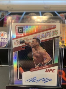 2022 Panini Donruss Optic UFC - Opti-Graphs #OG-MCH Michael Chandler (AU) - Foto 1 di 2