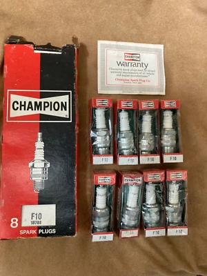 1956 1957 Ford Mercury Thunderbird 2x4 or supercharged engine NOS  spark plugs - Image 1 of 3