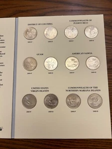 2009 Uncirculated U.S. Territories and D.C. Quarters (P and D) - Picture 1 of 5