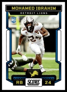 2023 punteggio Mohamed Ibrahim Rookie Detroit Lions #328 - Foto 1 di 2