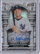 Derek Jeter 2023 Topps Tribute Olympus Auto (on card) /199 New York Yankees