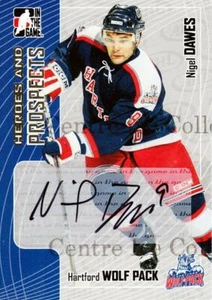 2005-06 ITG Heroes and Prospects Auto Series Two #ND Nigel Dawes - Picture 1 of 1
