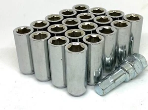 WB Holden Statesman Caprice 20 New Replacement Wheel Nuts 7/16"UNF & Key - Picture 1 of 3