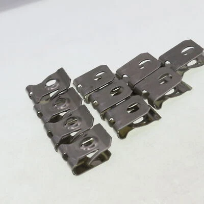 Retenedor multiusos de metal 10 piezas clips en U aptos para Ford Focus Escape C-Max VW Audi Foto 1 de 4