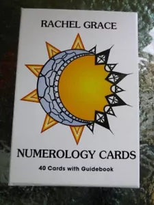Set mit 40 Numerologiekarten von Rachel Grace mit Ratgeber AD Verlag - Bild 1 von 4