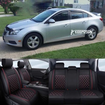 Juego completo de protector de 5 asientos delanteros y traseros para Chevrolet Equinox Sonic Foto 1 de 4