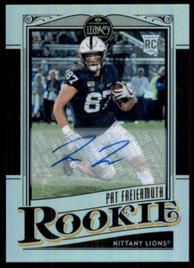2021 Panini Legacy Rookies Premium Penmanship #174 Pat Freiermuth Autograph 