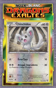 Chinchidou Reverse - NB06:Dragons Exaltés - 109/124 - Carte Pokémon Française  - Picture 1 of 1
