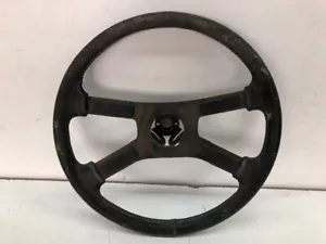 1983 Mustang Steering Wheel - No Cruise - Leather Wrapped - Original - Picture 1 of 7
