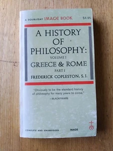 A History Of Philosophy Volume 1 Geece And Rome Part I. Frederick Copleston - Picture 1 of 6