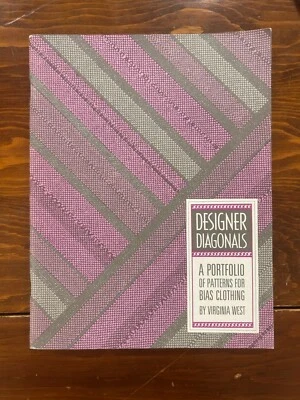 Designer Diagonals (portfolio, 1988) - [signed by] Virginia West - GREAT SHAPE! - Image 1 of 4