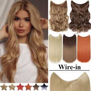 Secret Wire 100% TOP as Human Hair Long Headband Wire In One Piece Extensions