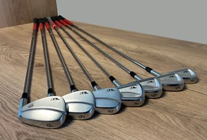 Wishon Golf - 555M/C Forged Iron Set / PW - 4 / Stiff Flex Steel Shafts - Picture 1 of 18