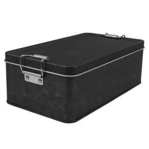 Iron Box Packaging Small Metal Container Cookie Jar Candy Dispenser - Picture 1 of 12