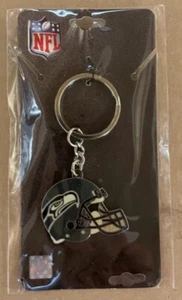 SEATTLE SEAHAWKS - Official NFL Football Helmet Keychain - ***NEW*** - Picture 1 of 2