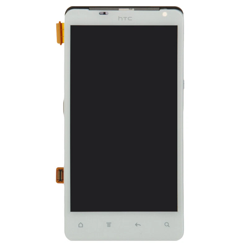 LCD Digitizer Frame Assembly for HTC Vivid White  Front Glass Touch Screen - Image 1 of 2