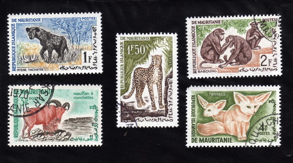 MAURITANIA -  1963 wild animals - Image 1 of 1