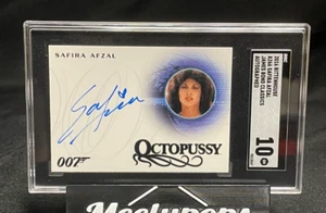 Safira Afzal 2016 Rittenhouse James Bond Classics A266 Autograph SGC 10 GEM MINT - Picture 1 of 2